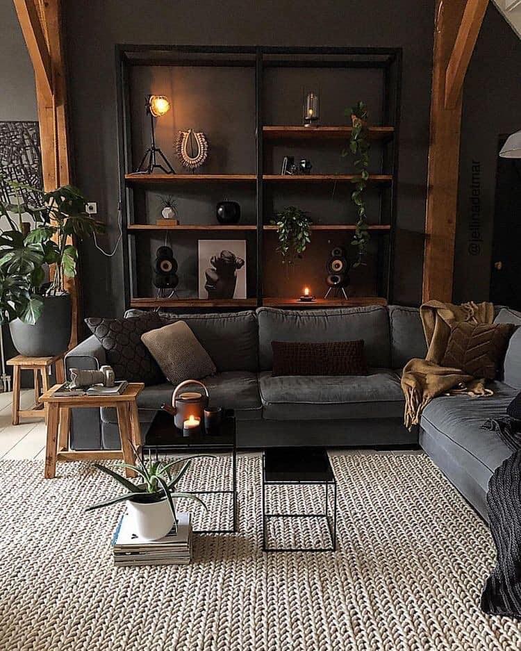 100 idées déco pour les amoureux du noir 86