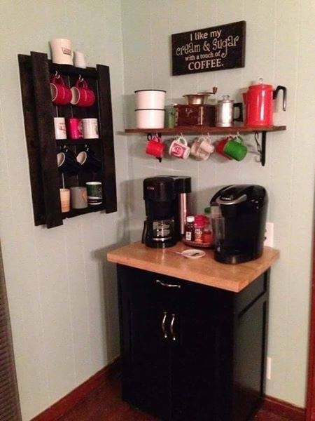 100 idées pour avoir votre propre coin café à la maison 115