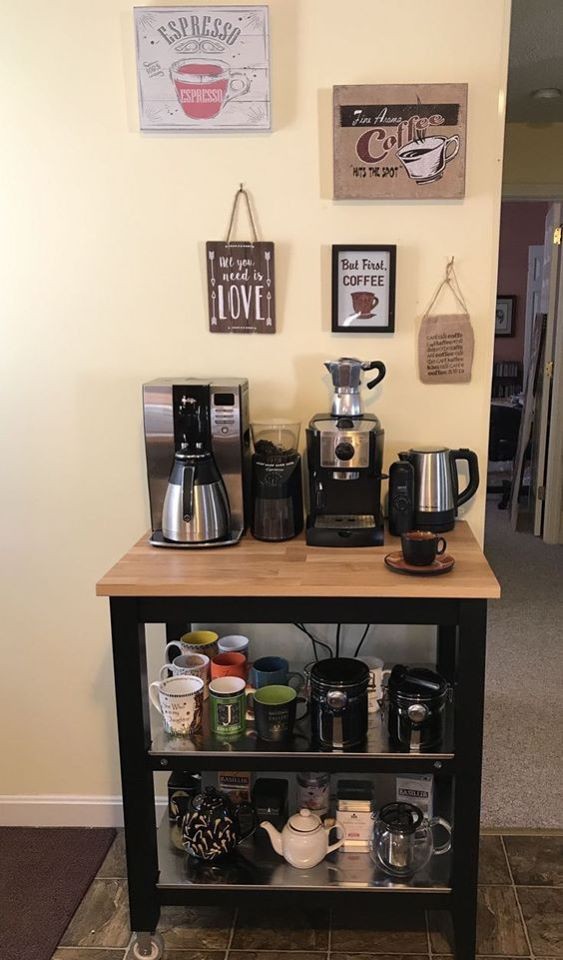 100 idées pour avoir votre propre coin café à la maison 15