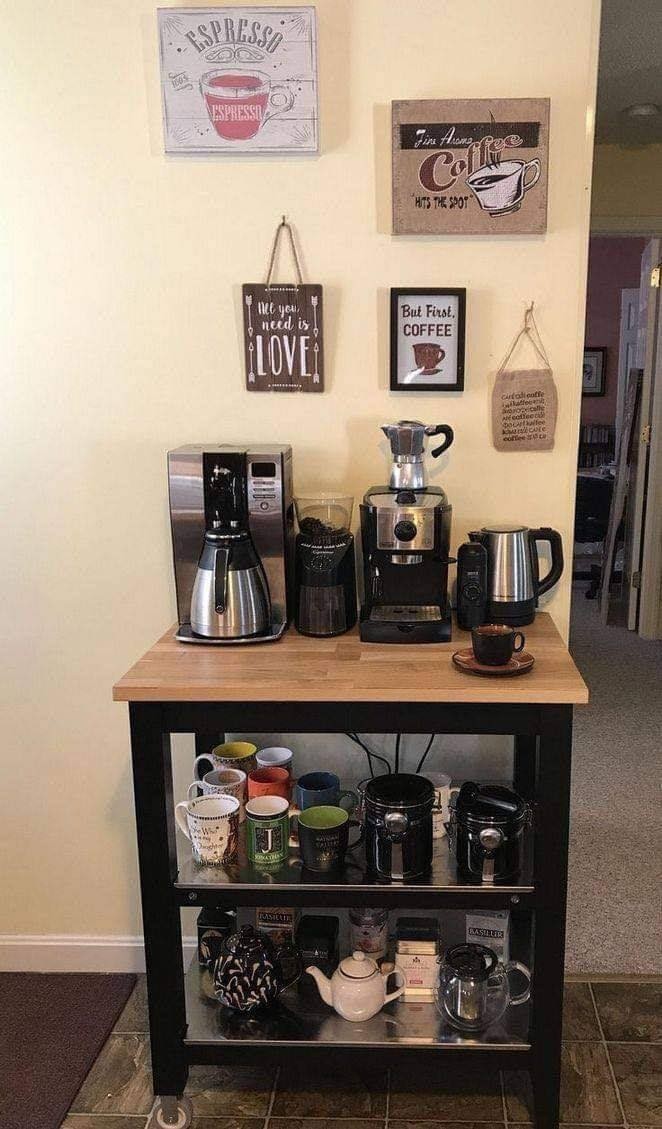 100 idées pour avoir votre propre coin café à la maison 23