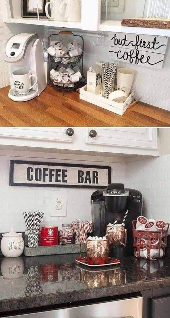 100 idées pour avoir votre propre coin café à la maison 36