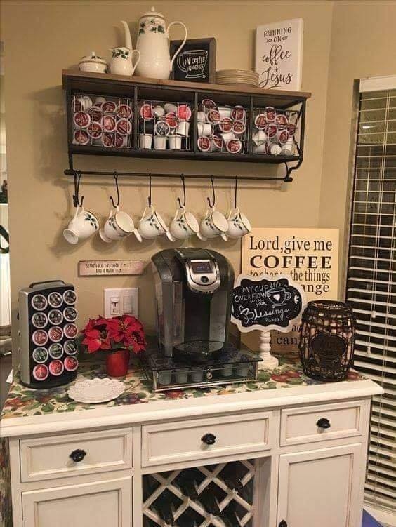 100 idées pour avoir votre propre coin café à la maison 43