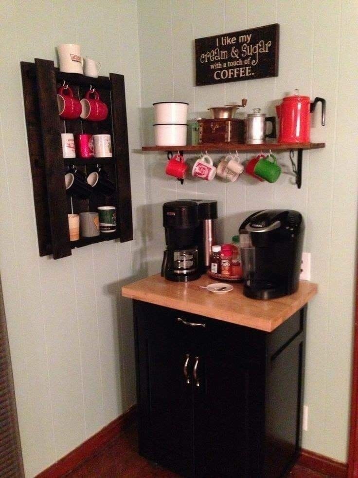 100 idées pour avoir votre propre coin café à la maison 45