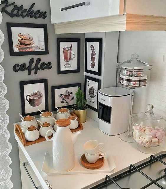 100 idées pour avoir votre propre coin café à la maison 58