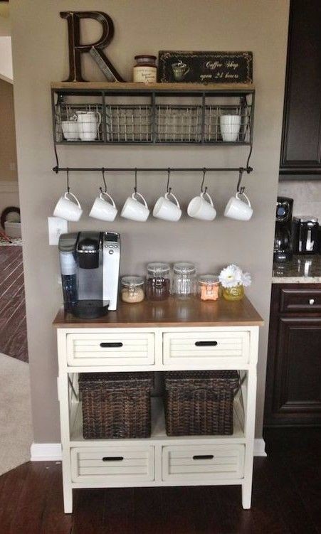 100 idées pour avoir votre propre coin café à la maison 82