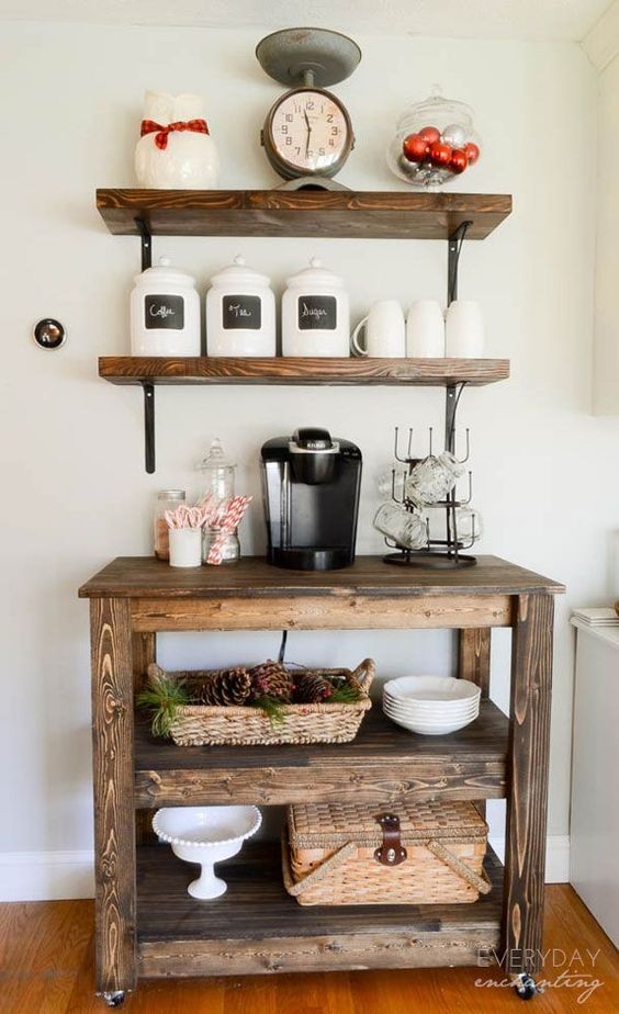 100 idées pour avoir votre propre coin café à la maison 89