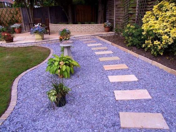 100 incroyables idées de chemins de jardin en pierres 5