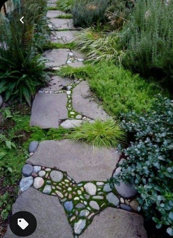 100 incroyables idées de chemins de jardin en pierres 21