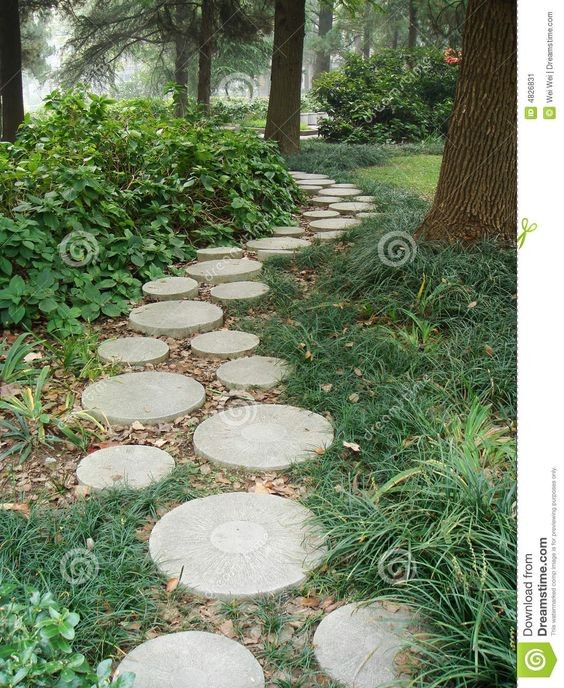 100 incroyables idées de chemins de jardin en pierres 27