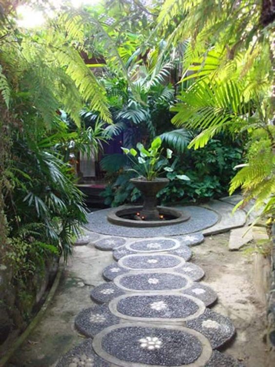 100 incroyables idées de chemins de jardin en pierres 30