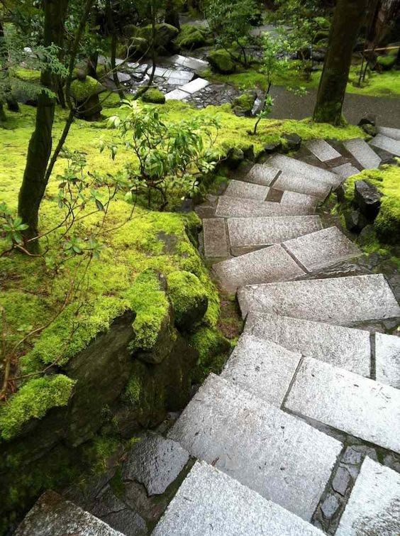 100 incroyables idées de chemins de jardin en pierres 48