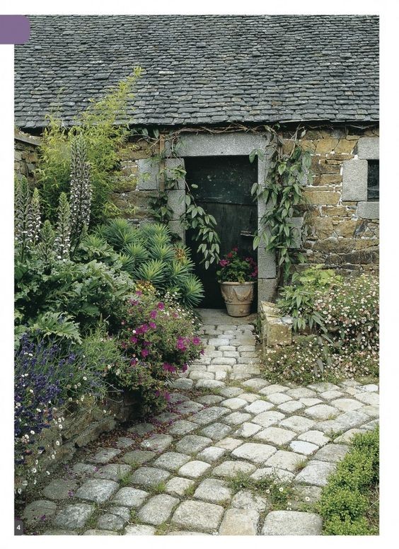 100 incroyables idées de chemins de jardin en pierres 54