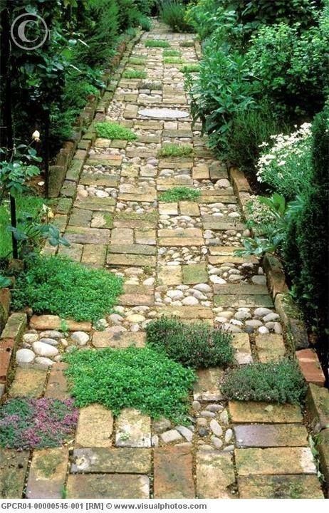 100 incroyables idées de chemins de jardin en pierres 65