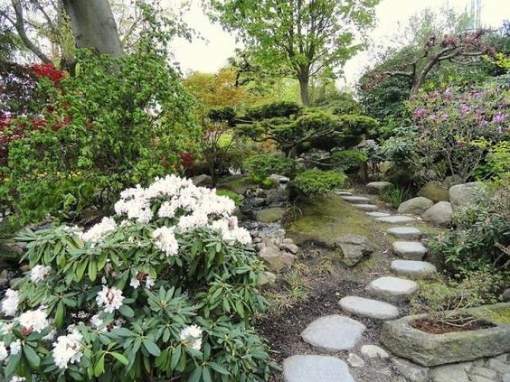 100 incroyables idées de chemins de jardin en pierres 79