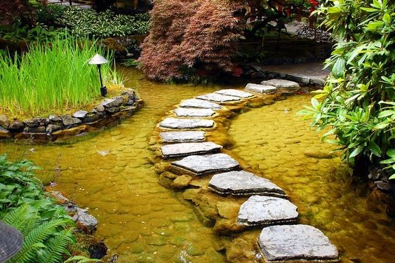 100 incroyables idées de chemins de jardin en pierres 80