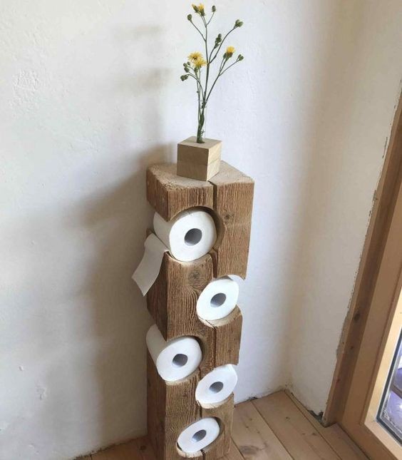10 idées géniales pour ranger le papier toilette 3
