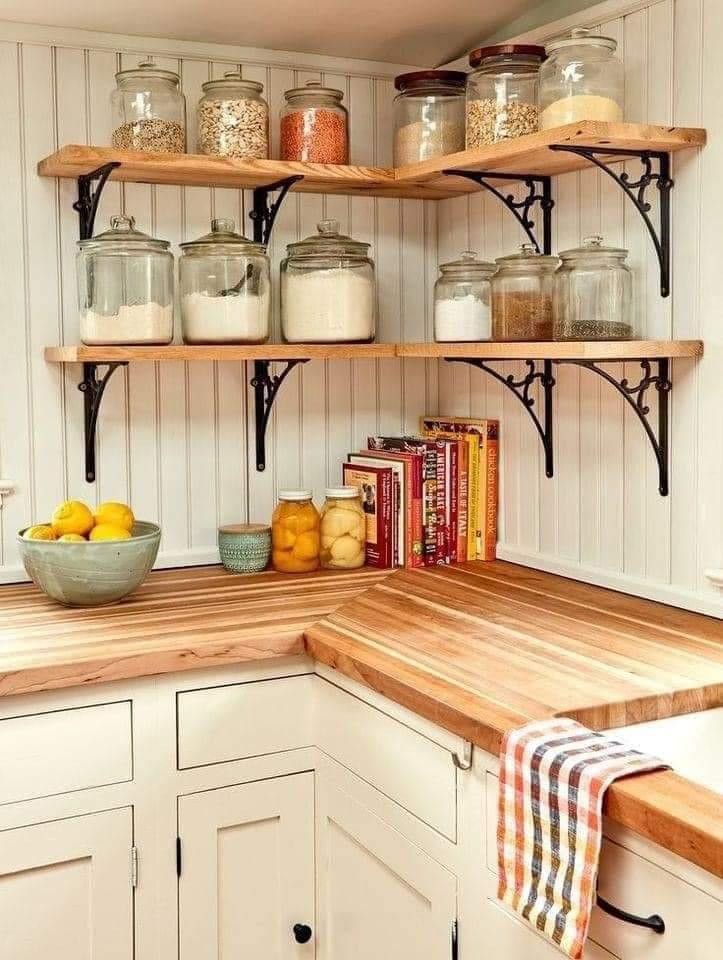 14 idées d'étagères de cuisine en bois à faire soi-même 3 14 idées d'étagères de cuisine en bois à faire soi-même 3