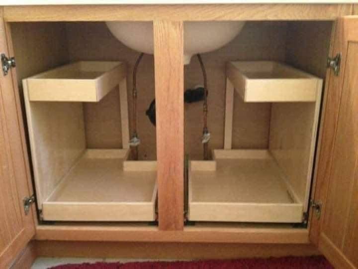 15 idées pour créer du rangement pratique sous l'évier 3