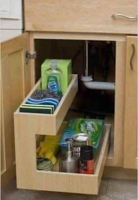 15 idées pour créer du rangement pratique sous l'évier 6