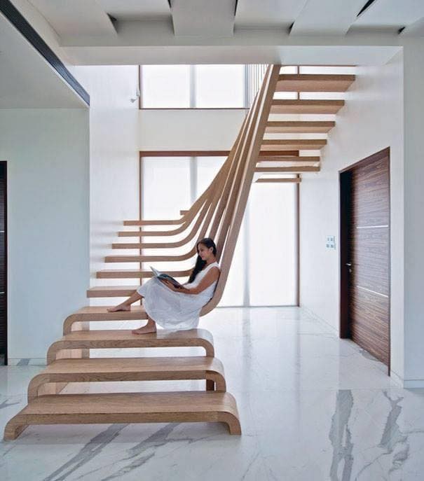 16 idées d'escaliers créatifs et ingénieux 3