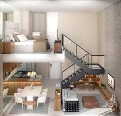 18 idées de salles à double hauteur parfaites pour économiser de l'espace 17 18 idées de salles à double hauteur parfaites pour économiser de l'espace 17
