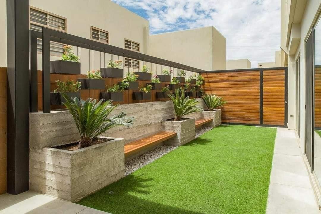 18 idées pour ajouter du gazon sur un petit jardin 15