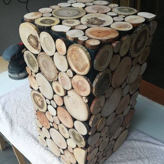 20 décorations à faire avec de petits disques de bois 2
