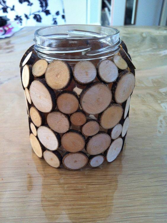 20 décorations à faire avec de petits disques de bois 11