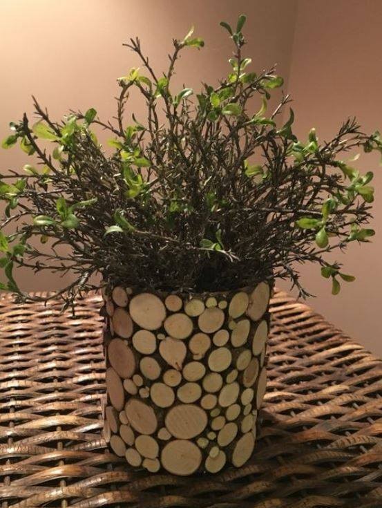 20 décorations à faire avec de petits disques de bois 15