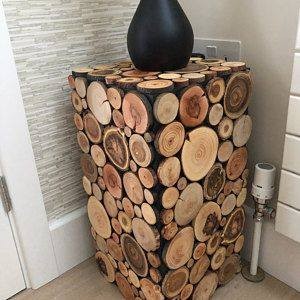 20 décorations à faire avec de petits disques de bois 3