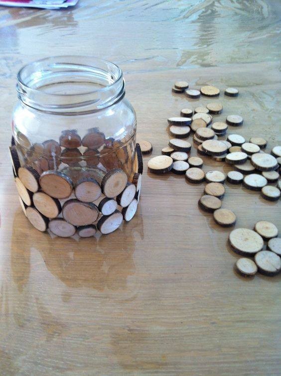20 décorations à faire avec de petits disques de bois 7