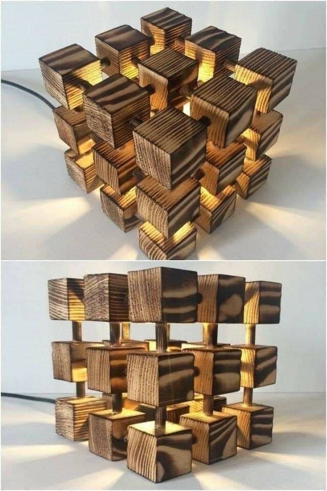 22 idées d'éclairages en bois rustiques à faire vous même 14 22 idées d'éclairages en bois rustiques à faire vous même 14