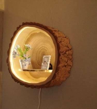 17 idées décoratives pour votre maison en utilisant des bûches de bois 1 17 idées décoratives pour votre maison en utilisant des bûches de bois 1