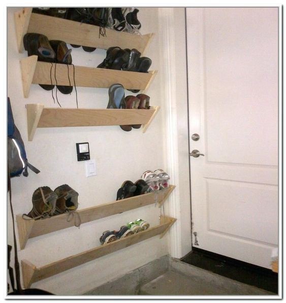 21 idées de rangements à chaussures en bois à fabriquer soi-même 14 21 idées de rangements à chaussures en bois à fabriquer soi-même 14