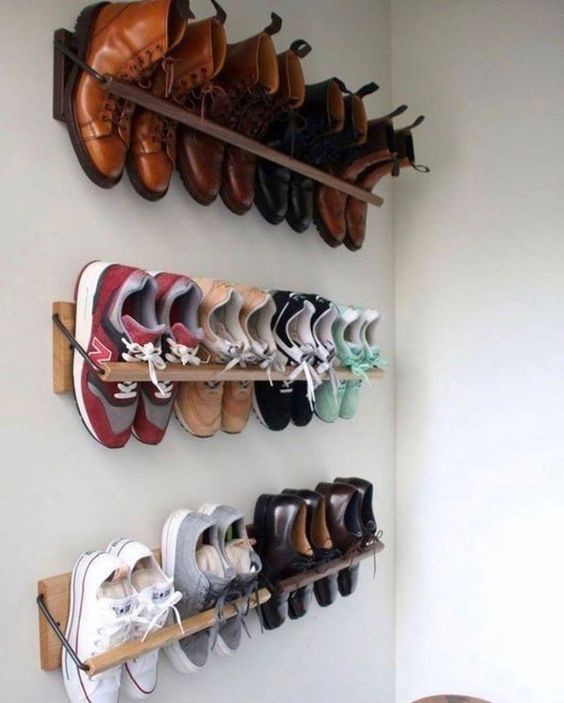 21 idées de rangements à chaussures en bois à fabriquer soi-même 1 21 idées de rangements à chaussures en bois à fabriquer soi-même 1