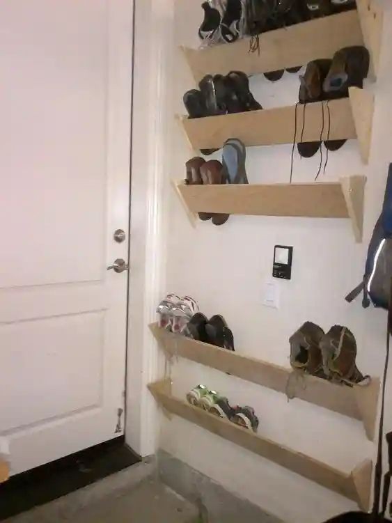 21 idées de rangements à chaussures en bois à fabriquer soi-même 2 21 idées de rangements à chaussures en bois à fabriquer soi-même 2
