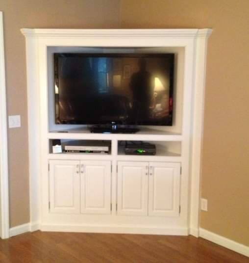 21 idées pour la création d'un meuble tv d'angle en bois 2 21 idées pour la création d'un meuble tv d'angle en bois 2