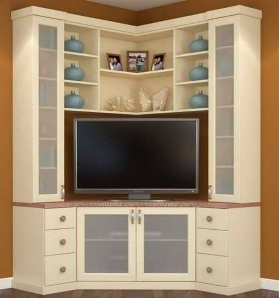 21 idées pour la création d'un meuble tv d'angle en bois 4 21 idées pour la création d'un meuble tv d'angle en bois 4