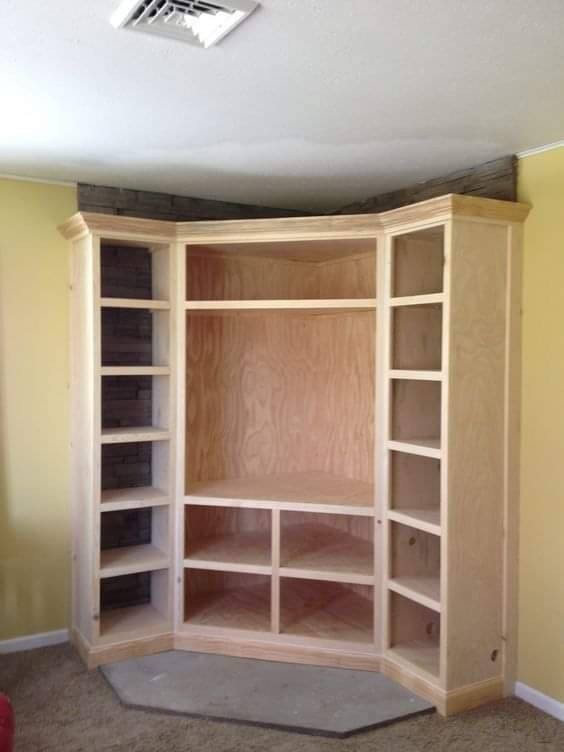 21 idées pour la création d'un meuble tv d'angle en bois 6 21 idées pour la création d'un meuble tv d'angle en bois 6