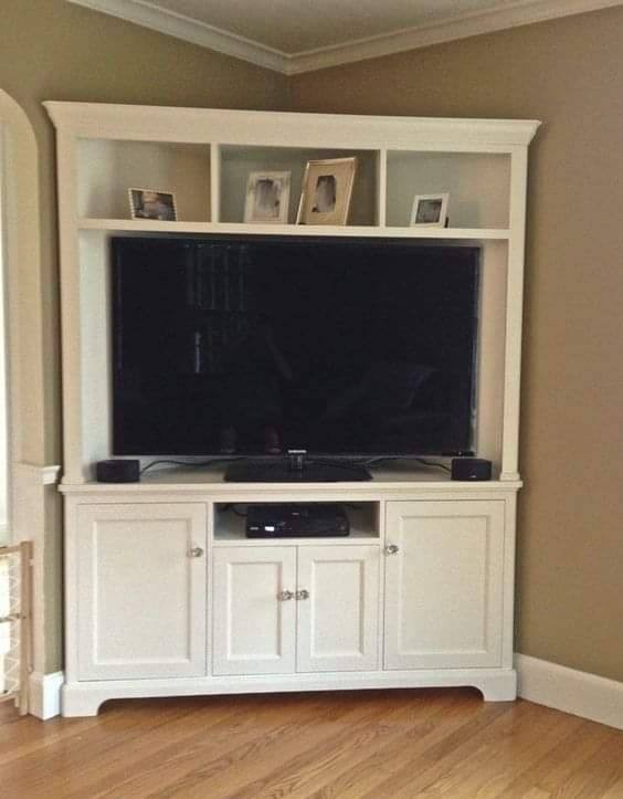 21 idées pour la création d'un meuble tv d'angle en bois 10 21 idées pour la création d'un meuble tv d'angle en bois 10