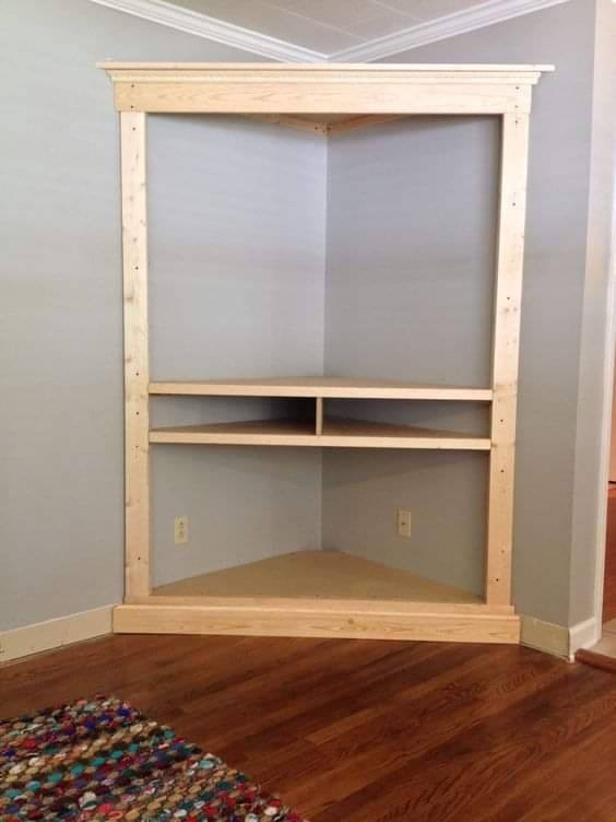 21 idées pour la création d'un meuble tv d'angle en bois 1 21 idées pour la création d'un meuble tv d'angle en bois 1