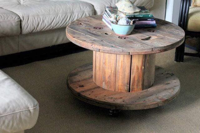 21 superbes idées pour recycler des bobines en bois 3