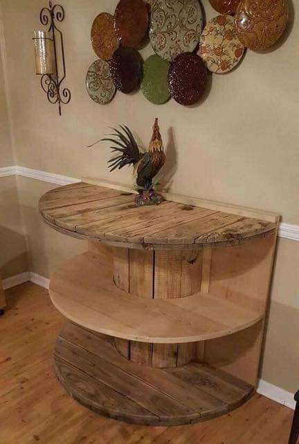 21 superbes idées pour recycler des bobines en bois 4
