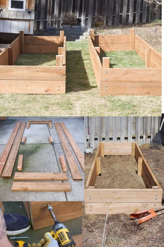 21 idées de carrés potager à faire soi-même avec du bois 19 21 idées de carrés potager à faire soi-même avec du bois 19