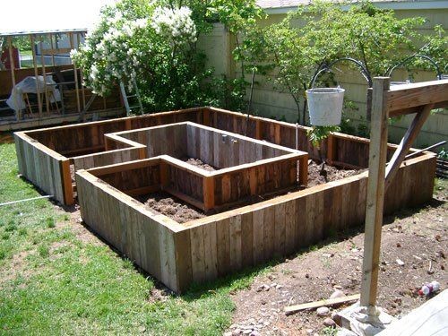 21 idées de carrés potager à faire soi-même avec du bois 3 21 idées de carrés potager à faire soi-même avec du bois 3