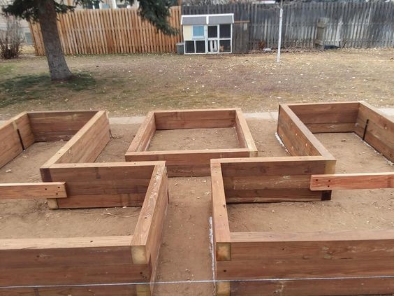 21 idées de carrés potager à faire soi-même avec du bois 9 21 idées de carrés potager à faire soi-même avec du bois 9