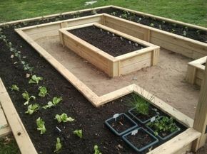 21 idées de carrés potager à faire soi-même avec du bois 6 21 idées de carrés potager à faire soi-même avec du bois 6