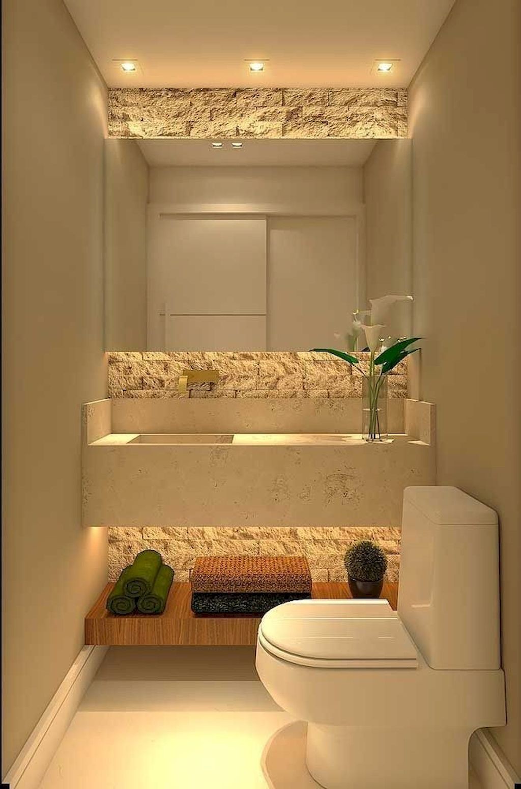22 superbes designs de salle de bain modernes 17