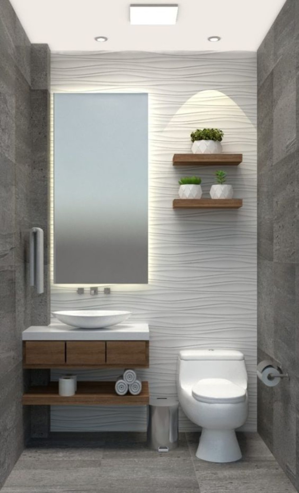 22 superbes designs de salle de bain modernes 8