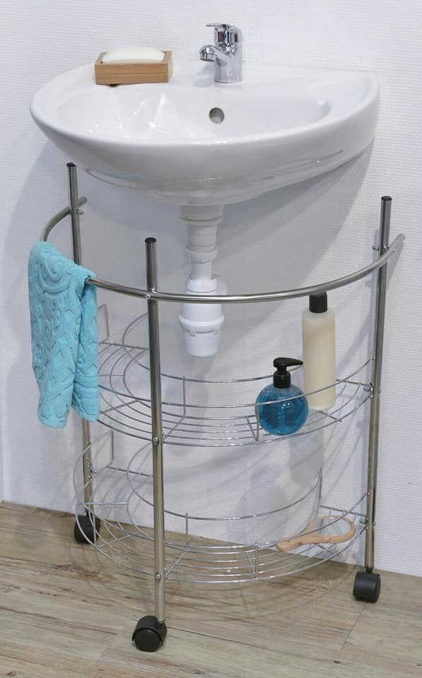47 idées de rangements pour optimiser l'espace de la salle de bain 40